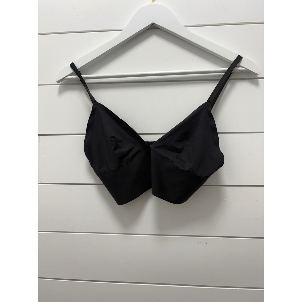 Bootaybag Black minimalist wireless bralette size small
